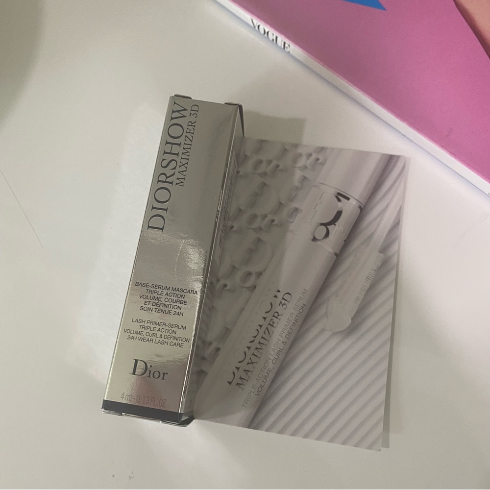 Dior Diorshow Maximizer 3D Base Serum Mascara. 4 ml .13 Oz NEW